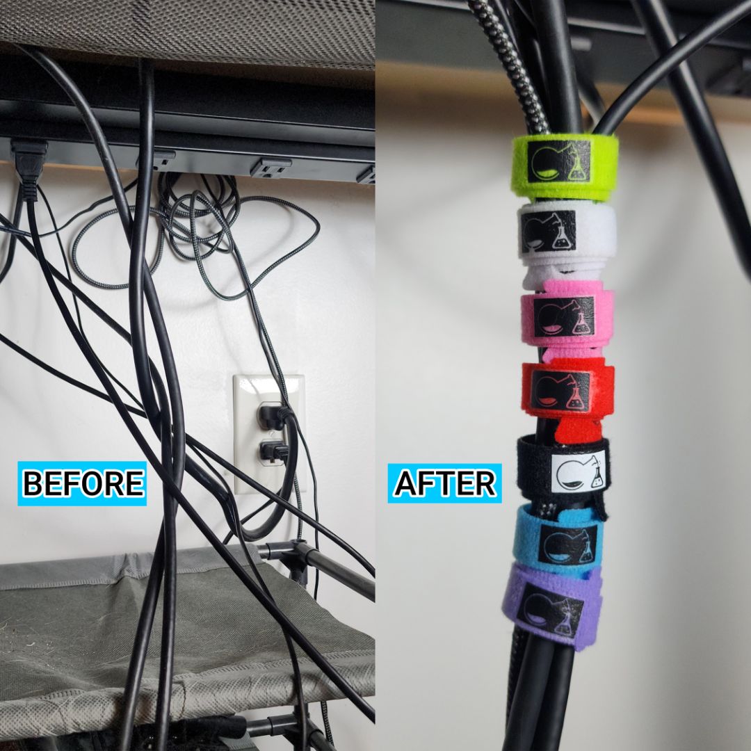 CableLock Cable Ties - 50 Pack - 8 Inch